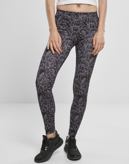 Дамски клин Urban Classics Ladies AOP Leggings, Urban Classics, Клинове - Complex.bg