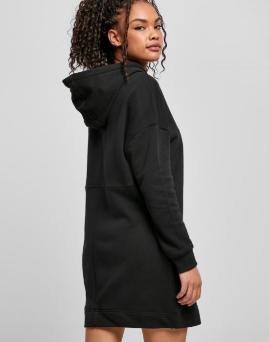 Дамска суичър рокля в черен цвят Urban Classics от органичен памук, Urban Classics, Рокли - Complex.bg