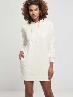 Дамска суичър рокля в пясъчен цвят Urban Classics от органичен памук 