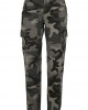 Дамски карго панталон в сив камуфлажен цвят Urban Classics Ladies High Waist Camo Cargo Pants, Urban Classics, Жени - Complex.bg