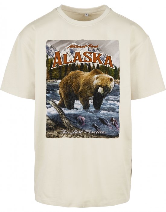 Мъжка тениска в пясъчен цвят Mister Tee Alaska Vintage, Mister Tee, Тениски - Complex.bg