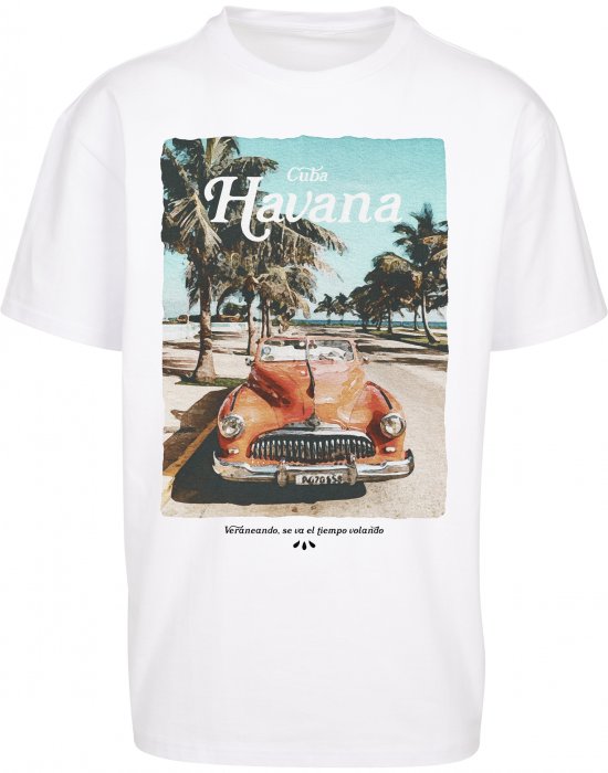 Мъжка тениска в бял цвят Mister Tee Havana Vibe, Mister Tee, Тениски - Complex.bg