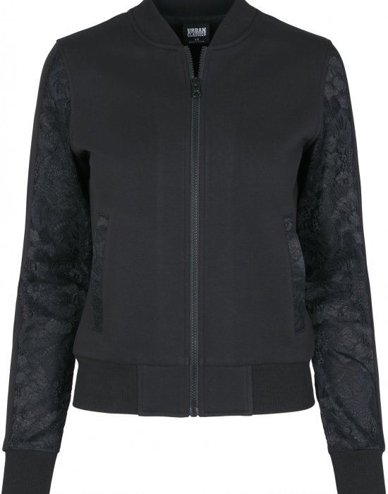 Дамско горнище тип бомбър Urban Classics Ladies Lace Bomber, Urban Classics, Жени - Complex.bg