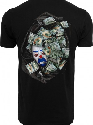 Мъжка тениска в черен цвят Mister Tee Life Is Better 