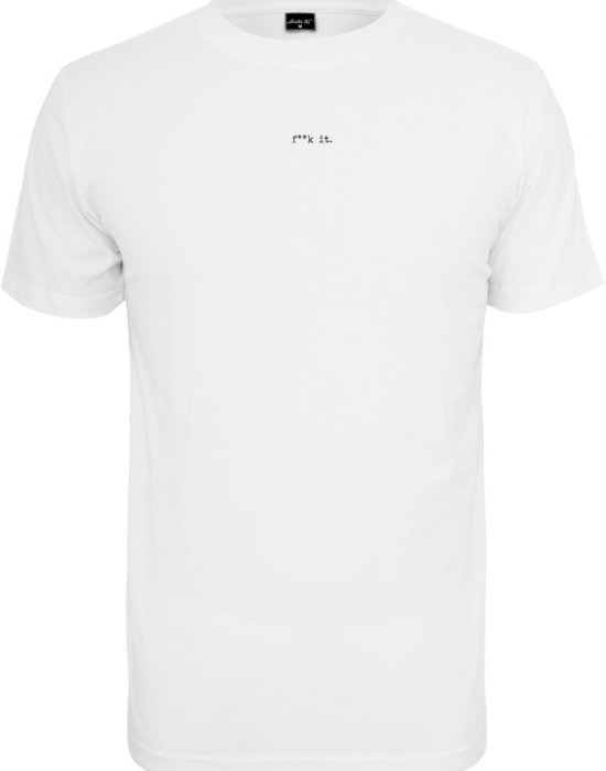 Мъжка тениска в бял цвят Mister Tee Small Fxxk It, Mister Tee, Тениски - Complex.bg