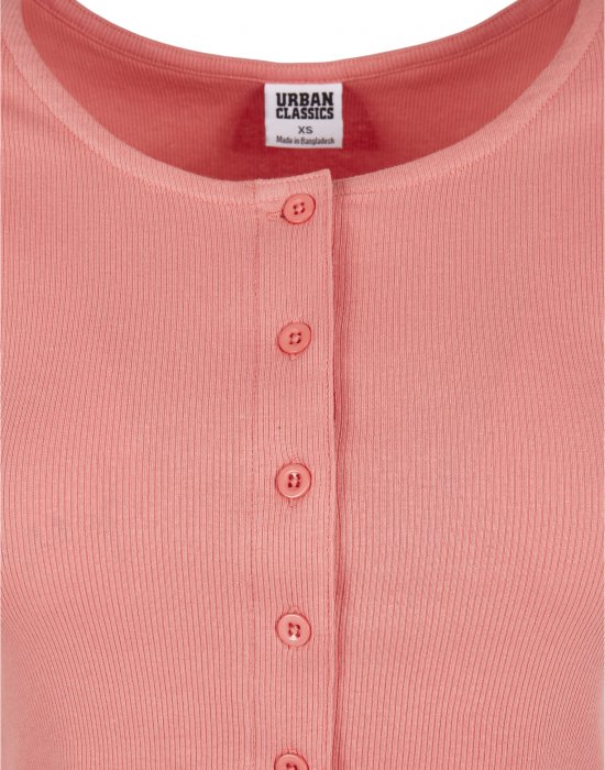 Дамска къса тениска в розов цвят Urban Classics, Urban Classics, Тениски - Complex.bg