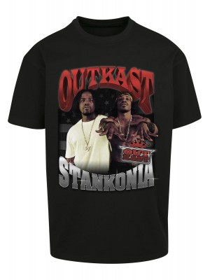 Мъжка тениска в черен цвят Mister Tee Outkast Stankonia 