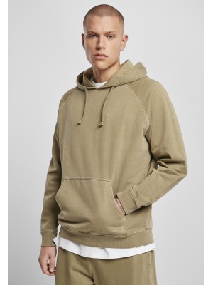 Мъжки суичър в цвят каки Urban Classics Overdyed khaki 
