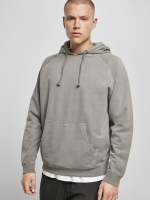 Мъжки суичър в сив цвят Urban Classics Overdyed 