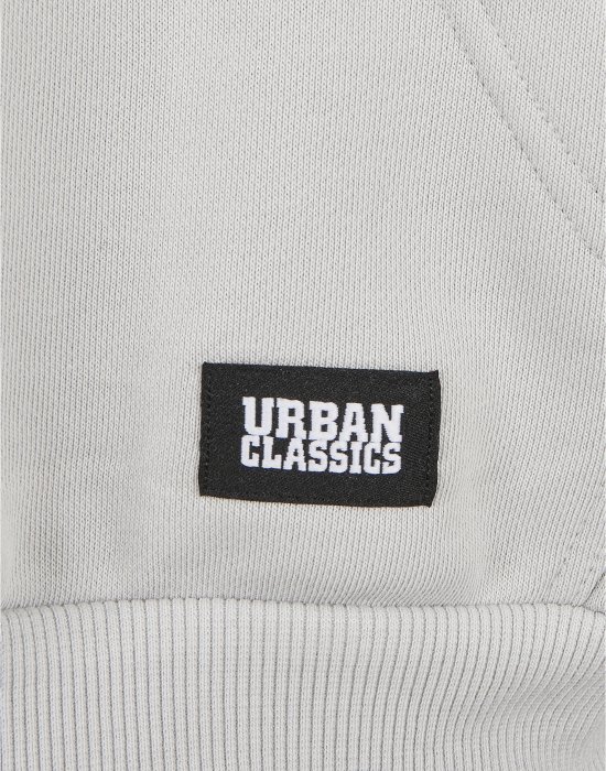 Мъжки суичър в сиво и черно Urban Classics Upper Block, Urban Classics, Суичъри - Complex.bg