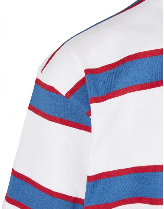 Мъжка раирана тениска в бял цвят Urban Classics Light Stripe, Urban Classics, Тениски - Complex.bg