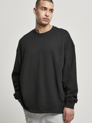 Мъжка блуза в черен цвят Urban Classics от органичен памук