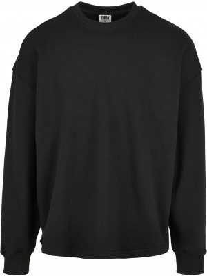 Мъжка блуза в черен цвят Urban Classics от органичен памук