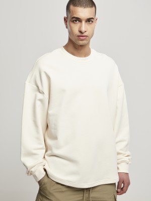 Мъжка блуза в пясъчен цвят Urban Classics от органичен памук