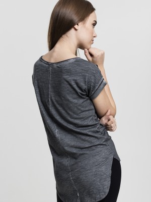 Дамска тениска Urban Classics в тъмносив цвят