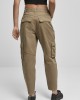 Дамски карго панталон в цвят каки Urban Classics Ballon Fit Cargo Twill Pants, Urban Classics, Панталони - Complex.bg