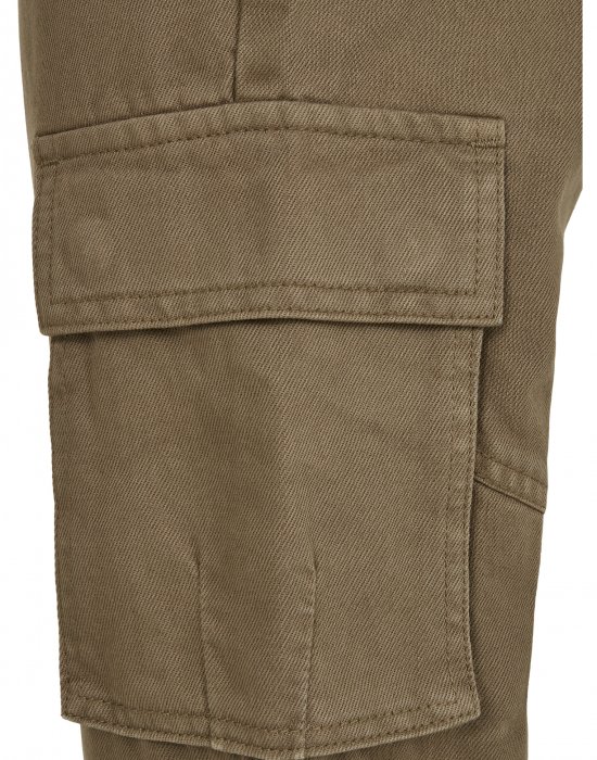 Дамски карго панталон в цвят каки Urban Classics Ballon Fit Cargo Twill Pants, Urban Classics, Панталони - Complex.bg