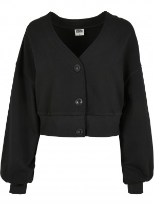 Дамска жилетка в черен цвят Urban Classics от органичен памук