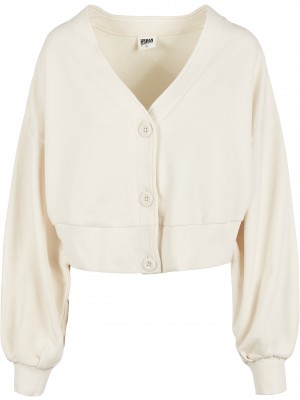 Дамска жилетка в пясъчен цвят Urban Classics от органичен памук