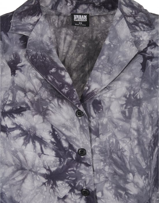 Дамска риза Urban Classics Tie Dye Resort Shirt, Urban Classics, Тениски - Complex.bg