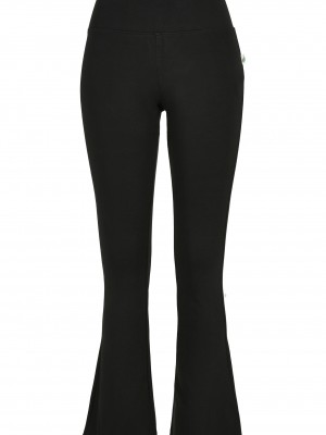 Дамски клин в черен цвят Urban Classics от органичен памук