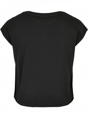 Дамска тениска в черен цвят Urban Classics от органичен памук