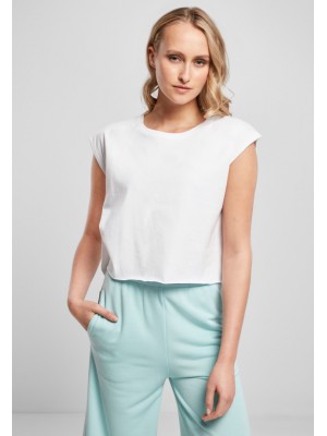 Дамска тениска в бял цвят Urban Classics от органичен памук