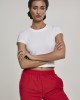 Дамска къса тениска в бял цвят Urban Classics Stretch Jersey Cropped, Urban Classics, Тениски - Complex.bg