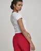 Дамска къса тениска в бял цвят Urban Classics Stretch Jersey Cropped, Urban Classics, Тениски - Complex.bg