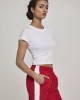 Дамска къса тениска в бял цвят Urban Classics Stretch Jersey Cropped, Urban Classics, Тениски - Complex.bg