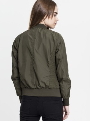 Дамско тънко яке тип бомбър в каки цвят Urban Classics Дамско тънко яке тип бомбър в каки цвят Urban Classics