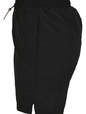 Дамски къси панталони в черен цвят Urban Classics Crinkle