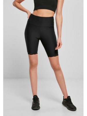 Дамски къс клин с дантела в черен цвят Urban Classics 