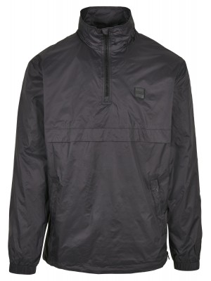 Мъжко яке в черен цвят Urban Classics Stand Up Collar 