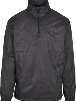 Мъжко яке в черен цвят Urban Classics Stand Up Collar 