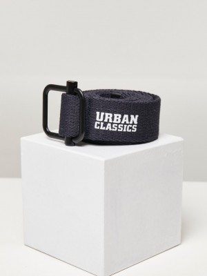 Комплект от два чифта колани в черно и тъмносиньо Urban Classics