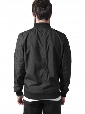 Мъжко яке тип бомбър Urban Classics в черен цвят