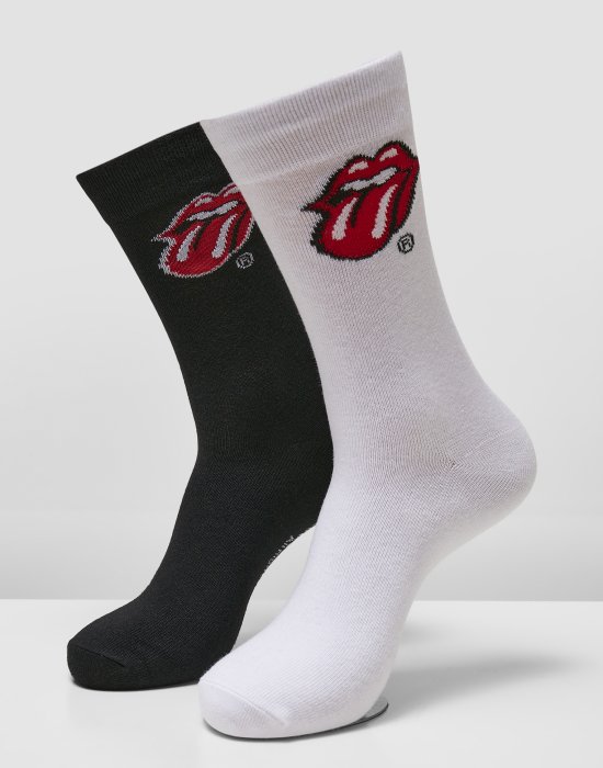 Комплект от два чифта чорапи Merchcode Rolling Stones Tongue Socks, MERCHCODE, Чорапи - Complex.bg