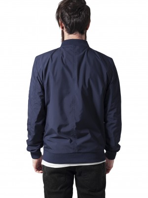 Мъжко яке тип бомбър Urban Classics в тъмносин цвят