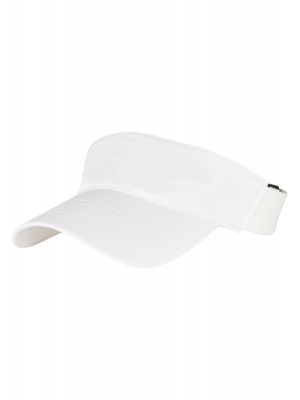 Визьор в бял цвят Urban Classocs Performance Visor Cap Визьор в бял цвят Urban Classocs Performance Visor Cap