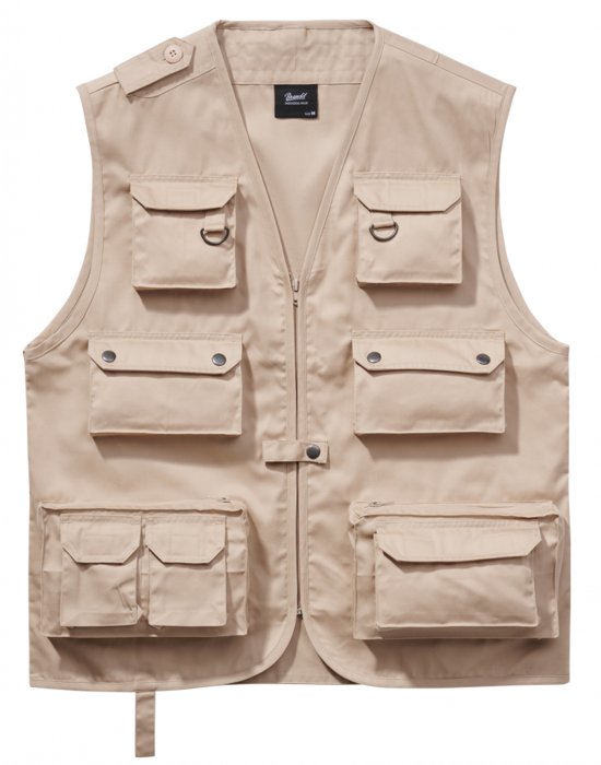 Купи Ловен елек в бежов цвят Brandit Hunting Vest, Brandit, Якета онлайн - Complex.bg Ловен елек в бежов цвят Brandit Hunting Vest, Brandit, Якета - Complex.bg