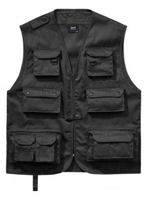 Ловен елек в черен цвят Brandit Hunting Vest 