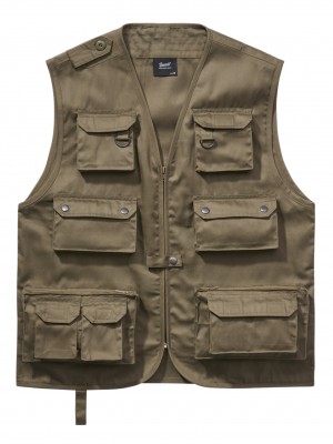 Ловен елек в цвят маслина Brandit Hunting Vest 