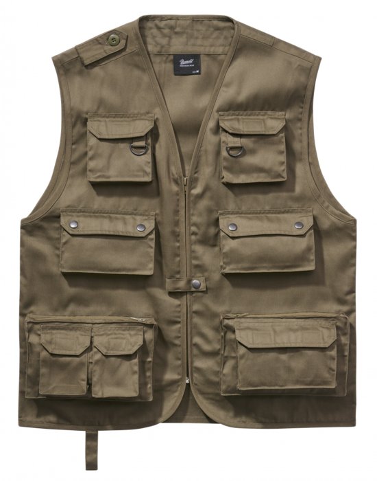 Купи Ловен елек в цвят маслина Brandit Hunting Vest, Brandit, Якета онлайн - Complex.bg Ловен елек в цвят маслина Brandit Hunting Vest, Brandit, Якета - Complex.bg