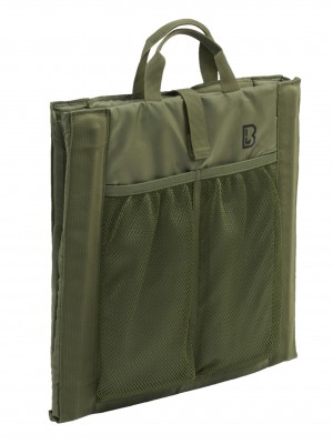 Сгъваема седалка - чанта в цвят маслина Brandit Foldable Seat 