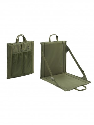Сгъваема седалка - чанта в цвят маслина Brandit Foldable Seat 