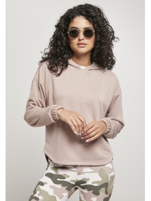 Дамски суичър в цвят пепел от рози Urban Classics Shaped 