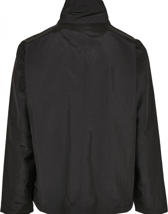 Мъжка ветровка в черен цвят Urban Classics Double Pocket Nylon Crepe Jacket, Urban Classics, Ветровки - Complex.bg