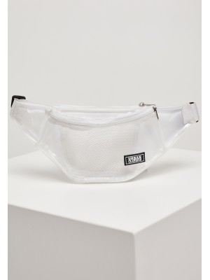 Прозрачна чанта през рамо в бял цвят Urban Classics Transparent Shoulder Bag 