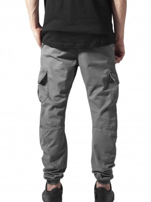 Мъжки карго панталон в тъмносив цвят Urban Classics Cargo 